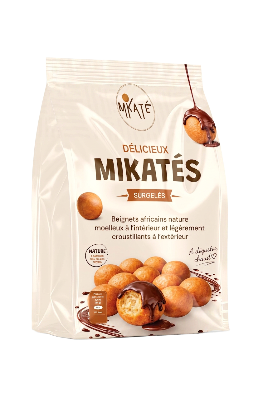 Sachet de mikatés surgelés